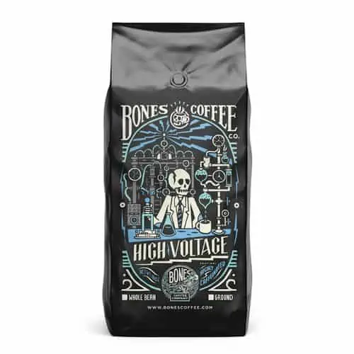 Bones Coffee High Voltage Coffee