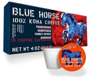 Best Kona Coffee K-Cups - Blue Horse Coffee for Representation Image