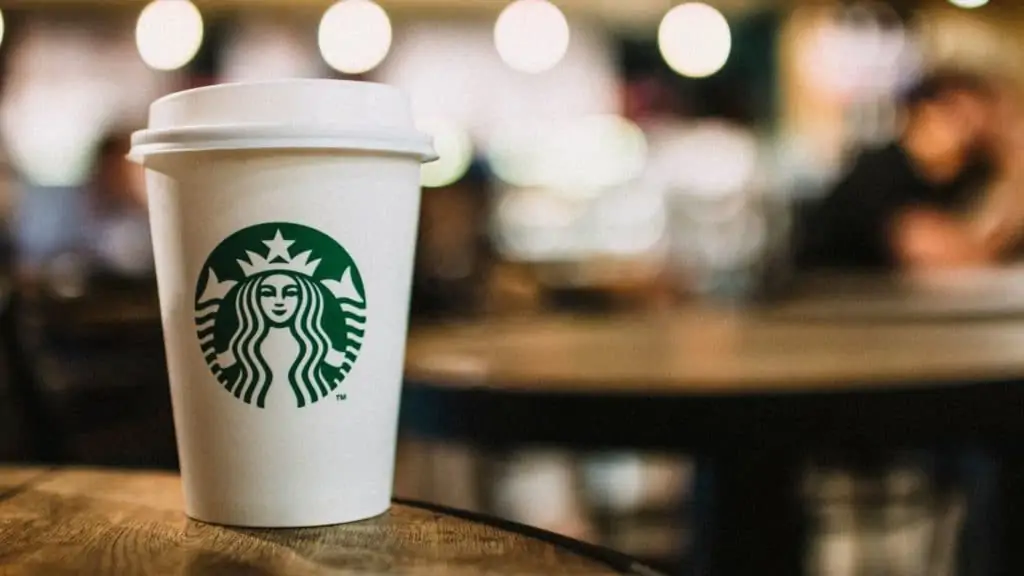 image of a tiktok starbucks drink sitting on a table after being ordered by a customer